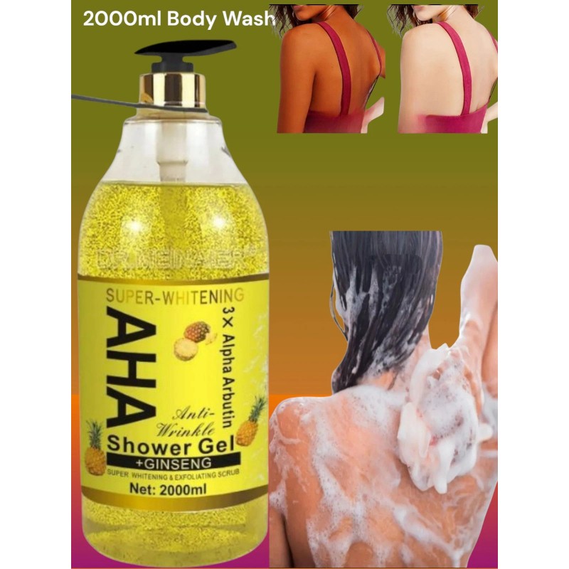 Dr Meinaier AHA Super Whitening Shower Gel Skin Exfoliating Body