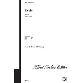 John Leavitt: Kyrie: Mixed Choir: Vocal Score