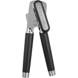 KitchenAid Gourmet Multifunction Can Opener/Bottle Opener, 8.36-Inch, Black