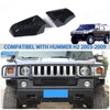 Front Bumper Corner Bezels Replacement Compatible with Hummer H2 2003-2009