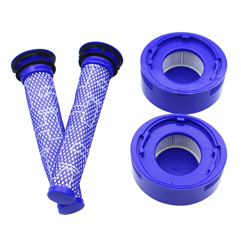 KENSHIRE 4 Pack Vacuum V7 V8 post filters compatible for