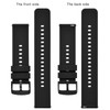 BISONSTRAP Watch Strap 19mm, Quick Release Silicone Watch Bands for