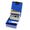 Wiltec Countersink Set, 6 Pieces, Diameter 6.3-20.5 mm, HSS Countersink