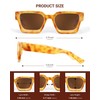 JM 3 Pack Square Reading Sunglasses Fashion Sunglasses for Women