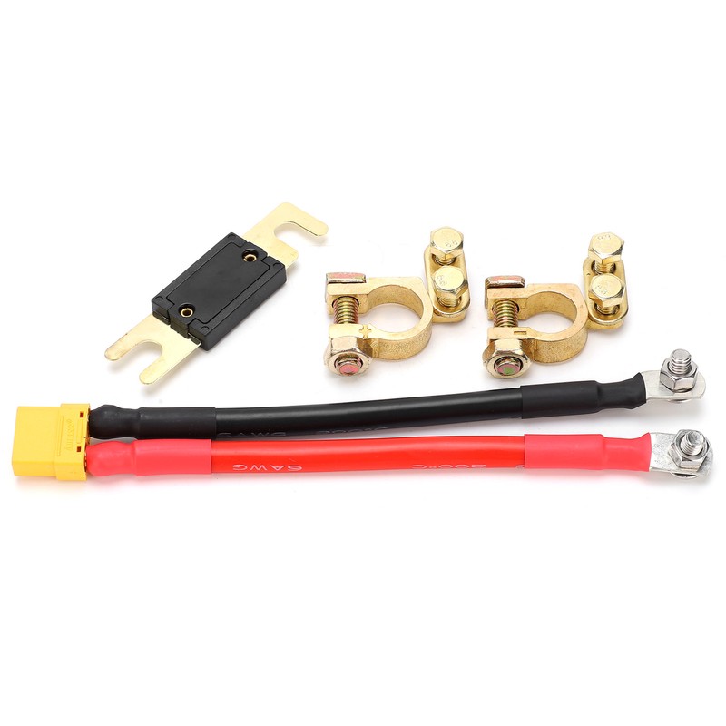 Car Battery Connection Kit XT90 Extension Cord Spot Welder Battery