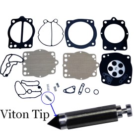 Unbranded For Kawasaki Jet Ski Carb Carburetor Rebuild Kit SS ST STX SXI XI ZXI 750