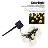 Solar Light String Waterproof Outdoor Garden Landscape Light 20LEDs 8