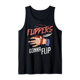 Balisong Flipping Butterfly Knife Training Tank Top