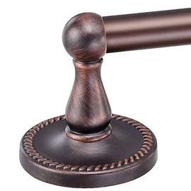Designers Impressions Naples Series Oil Rubbed Bronze 24" Towel Bar