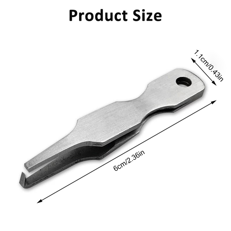 Double Loop Opening Pliers Fishing Line Pliers Stainless Steel Quick