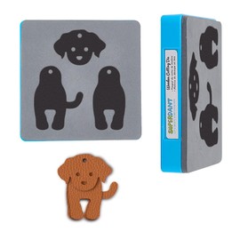 SUPERDANT Leather Dog Key Ring Cutting Dies Cute Animal Key Ring Cutting Dies Key Ring Holder Organiser Wooden Cutting Die Key Ring Pendant Leather Cutting Dies For DIY