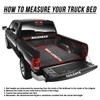 Tri-Fold Soft Top Trunk Tonneau Cover Replacement for Ford Ranger