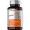 Horbäach Vitamin D3 1000IU (25mcg) Softgels | 180 Count |