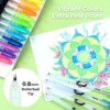 Ohuhu Gel Ink Pens: 12 Pack Extra Fine Point Opaque