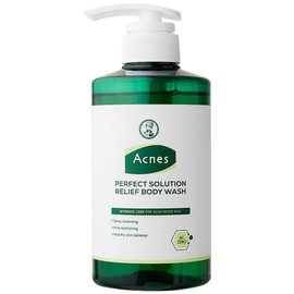 Acnes Perfect Solution Relief Body Wash, 500ml, 1 pc / 아크네스 퍼펙트 솔루션 릴리프 바디워시, 500ml, 1개