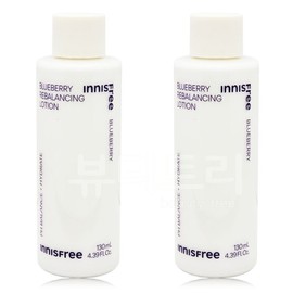 Innisfree Blueberry Rebalancing Lotion 130ml + 130ml / 이니스프리 블루베리 리밸런싱 로션 130ml + 130ml