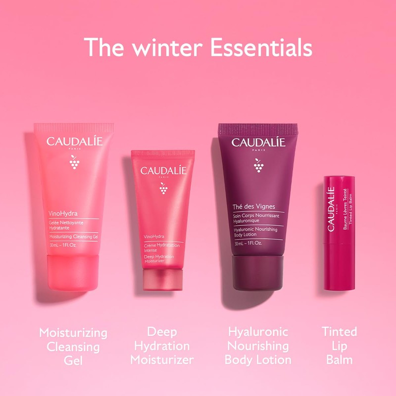 Caudalie Limited Edition Travel Essentials Winter Set 2025
