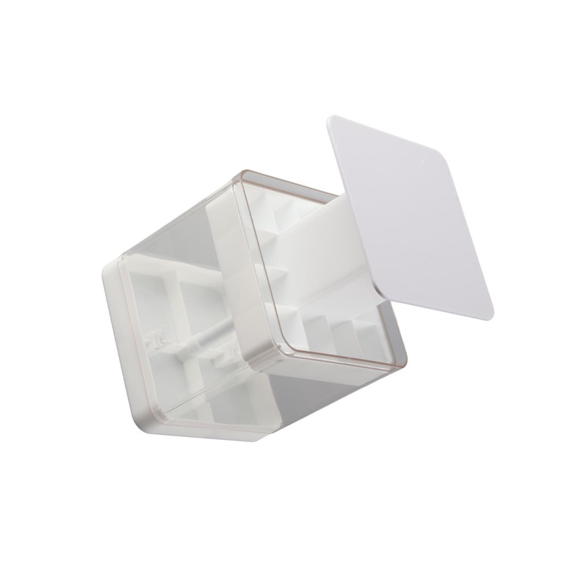Pressed Lift Lipstick Holder Dustproof Transparent Lift Lipstick Display Case