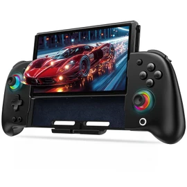 (2025 Version) Switch Controller, Compatible with Switch/OLED, Macro Loop, Wireless, Switch Controller, Grip, Wake, Double Hole Function, Consecutive Shooting, 6 Axis Gyro, 4 Stages HD Vibration, Back