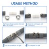 Connector for Washing Machine Dishwasher 110810 Waste Pipe Connector Outlet