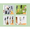 WOVTE Magnetic Hook, Cat Tail, Hook, Set of 7, 3D