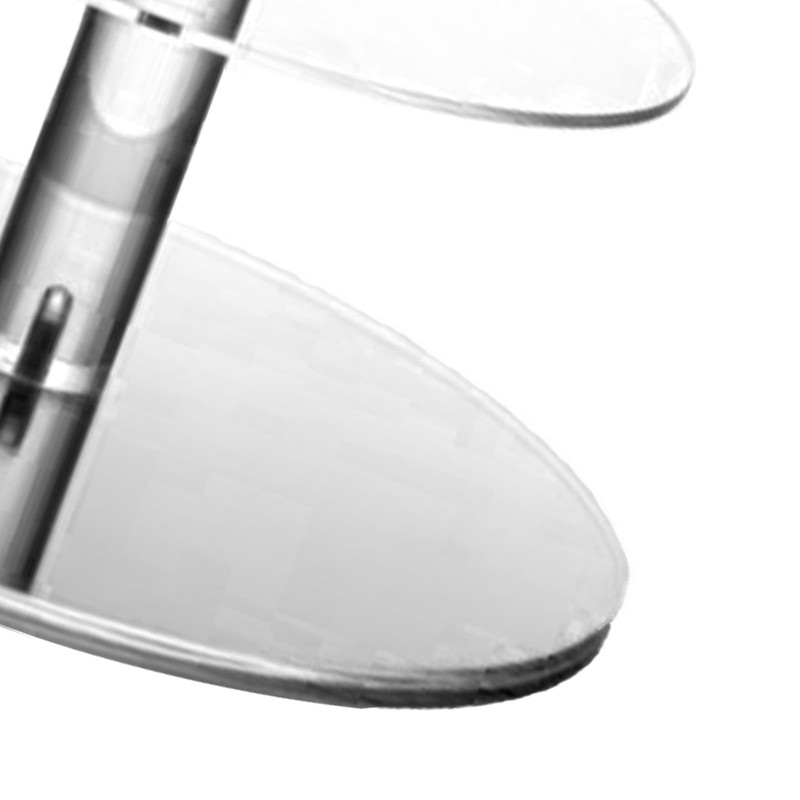 Cupcake Stand Multi Round Tiers Transparent Acrylic High Stability Cupcake