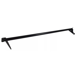 CA Monte Carlo Bar - Straight - Black For 1967-68 Mustang