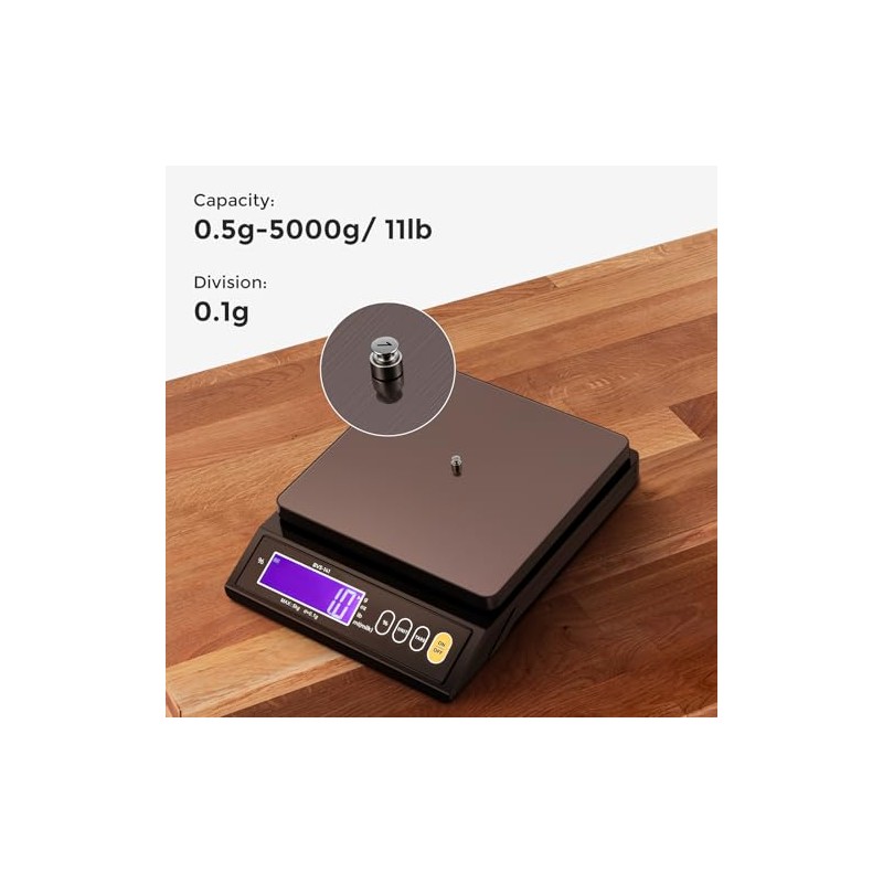 Bonvoisin Baking Scale 0.1 Gram Accuracy Digital Scale for Kitchen,