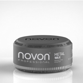 Novon Professional Metal Wax 150 ml - Aqua Hair Wax - Pleasant Fragrance
