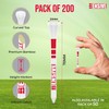 BENSIVE Golf Tees Bamboo 70mm | Pack of 200 |
