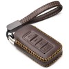 Vitodeco Genuine Leather Smart Key Fob Case Cover Protector Suitable