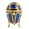 Egg Trinket Box Exquisite Jewelry Ring Holder Storage Box Home