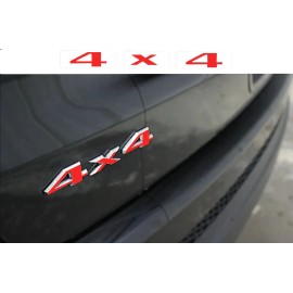 Digo Auto Styling 4X4 Liftgate Badge emblem Overlay Decal for 2005 - 2019 JEEP Grand Cherokee