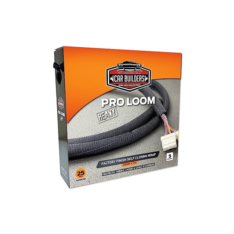 Car Builders Heavy Pro Loom Wiring Looms and Cable Wrap,