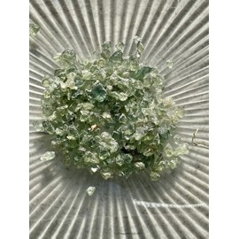 Green Apatite - Medium Chips - no Powder - 100% Green Apatite Life+Love! Calming Soothing! med(1 Ounce)