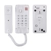 Corded Landline Telephone, Landline Phone with Flash Last Number Repeat