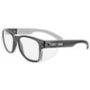 MAGID Y50 Safety Glasses for Construction | Black Frame —