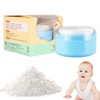 Baby Powder Container with Puff,Lightweight Cosmetic Dusting Box - Body