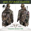 YVLEEN Hunting Backpack, Waterproof Camo Hunting Packs for Men, Durable
