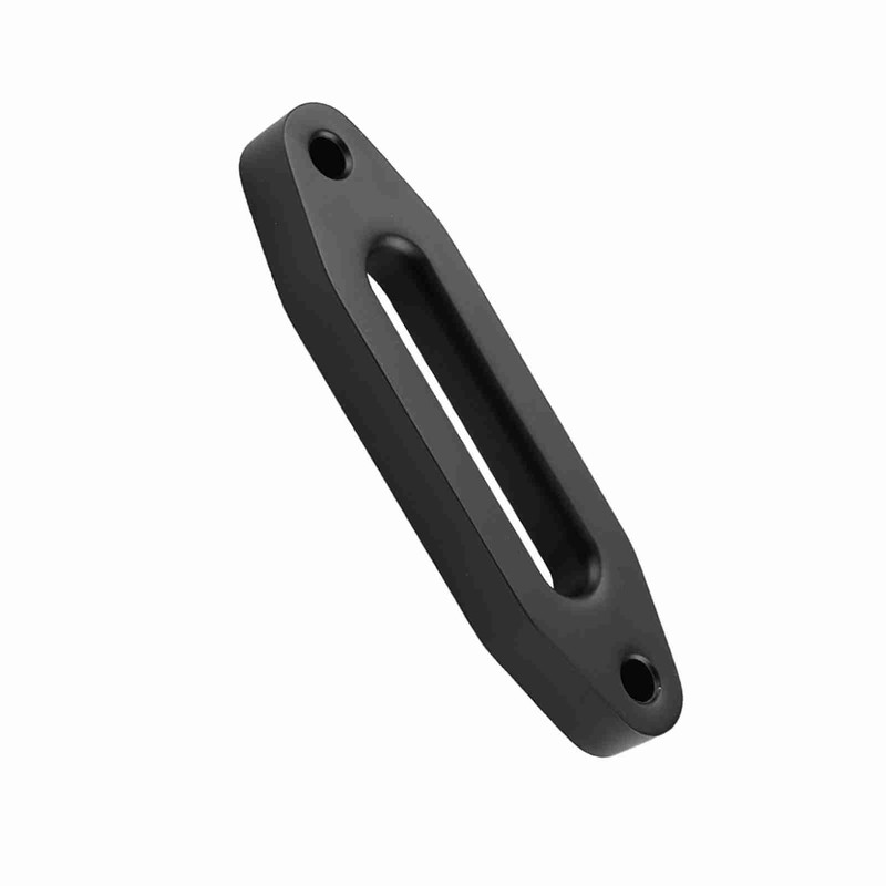 6inch Black Aluminum Hawse Fairlead for Synthetic Winch Rope Cable