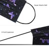 100 Pcs Disposable Face Masks - 3-layer Breathable Color Masks,