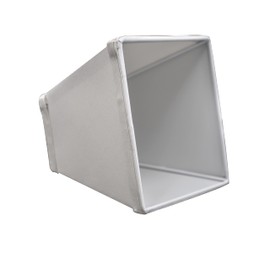 Upgradelights Eggshell Silk Square Mission Style Nickel Clip On Chandelier Lampshade (Eggshell)