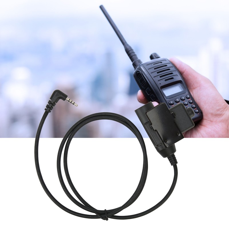 U94 PTT Headset Adapter 90cm Back Clip Headset Connector Cable