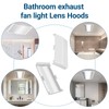 S53740000 Bathroom Fan Light Lens Cover for Broan Nutone Heater