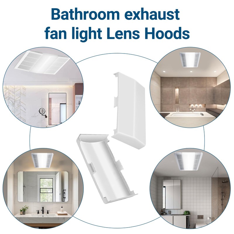 S53740000 Bathroom Fan Light Lens Cover for Broan Nutone Heater