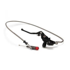 BIUGERCN Hydraulic Clutch Lever Motorcycle Hydraulic Clutch Lever Master Cylinder Fluid Reservoir for 50cc 125cc 110cc 150cc 250cc Dirt Pit Bike 120cm