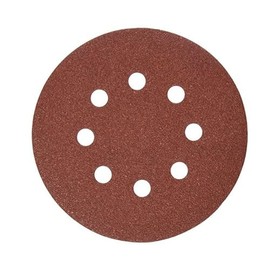 DEWALT DW4312 5-Inch 8 Hole 150 Grit Hook and Loop Random Orbit Sandpaper (25-Pack)
