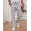 Gihuo Men's Winter Warm Fleece Pants Sherpa Fleece Lined Jogger
