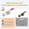 2Pcs Toggle Latch Clamp, Adjustable Latch Lock, Smoker Clamps Heavy