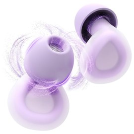 Tapones para oídos ajustables para dormir, SNR 38dB, de silicona reutilizable y antirruido. Incluyen 8 puntas y estuche, para sueño, conciertos, traba